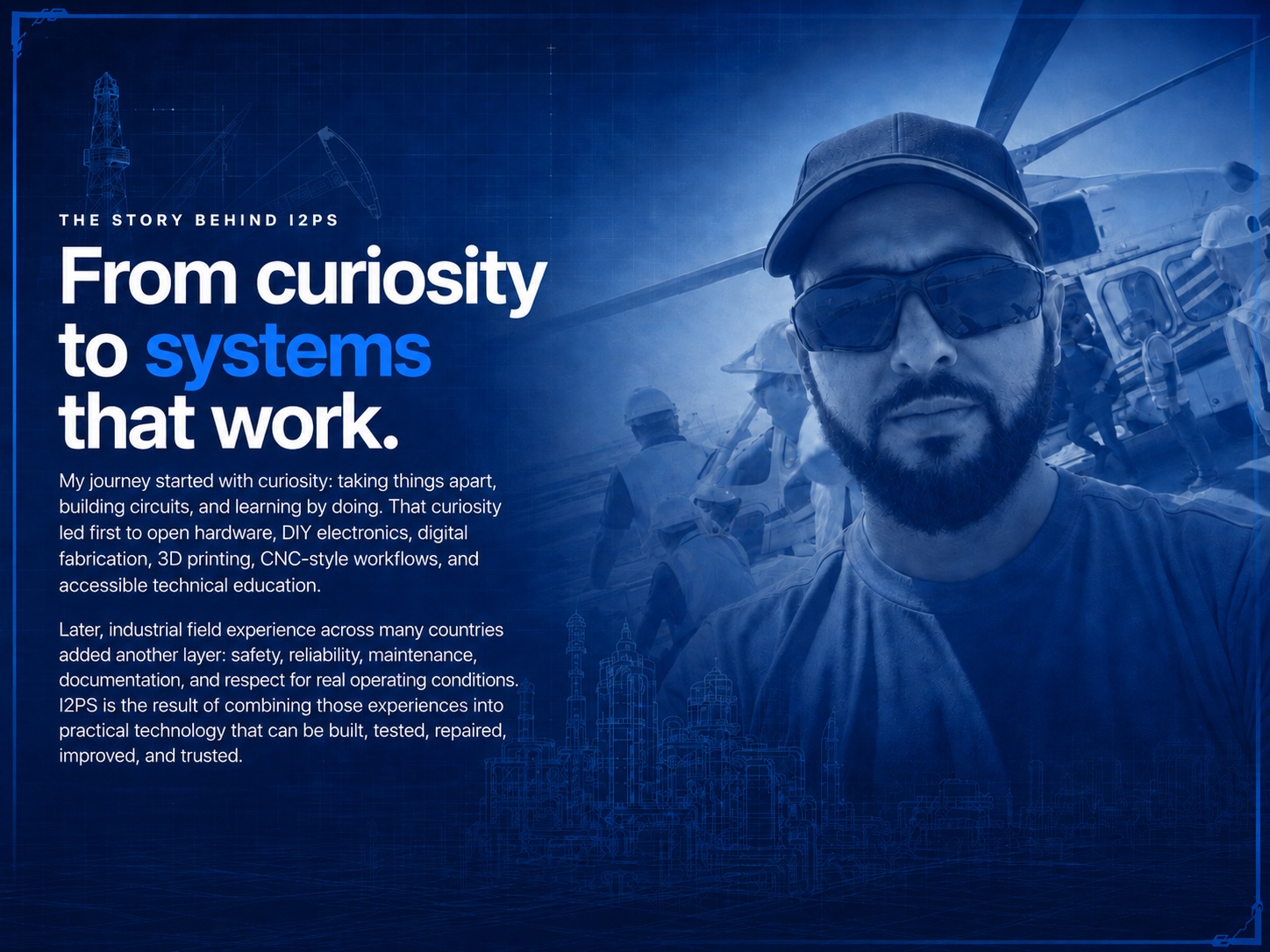 The story behind I2PS — From curiosity to systems that work.